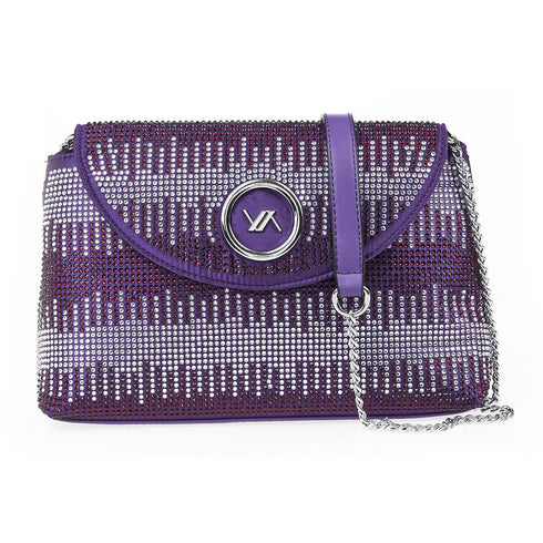 Verde Γυναικεία Τσάντα Ώμου 16-7123 Μωβ